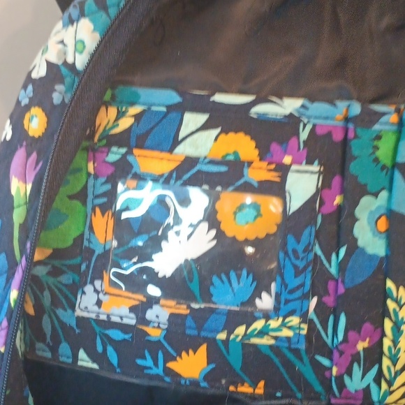 Vera Bradley Floral Patterned Women's Backpack - Picture 8 of 13
